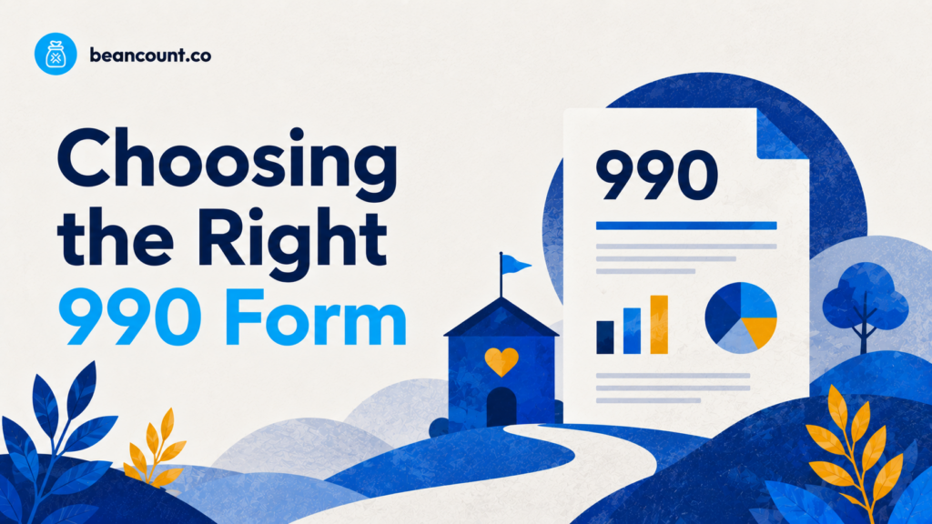 Choosing the right 990 form