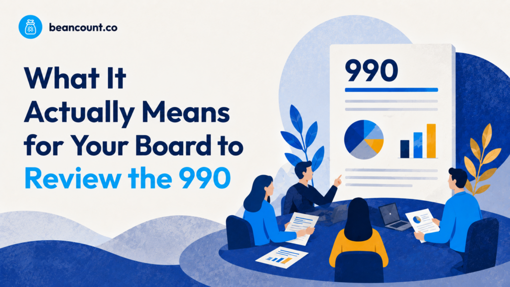 Understanding the 990 report in business